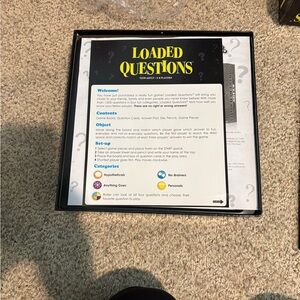💥Buy 2 Get 1 Free💥 Loaded Questions Board Game